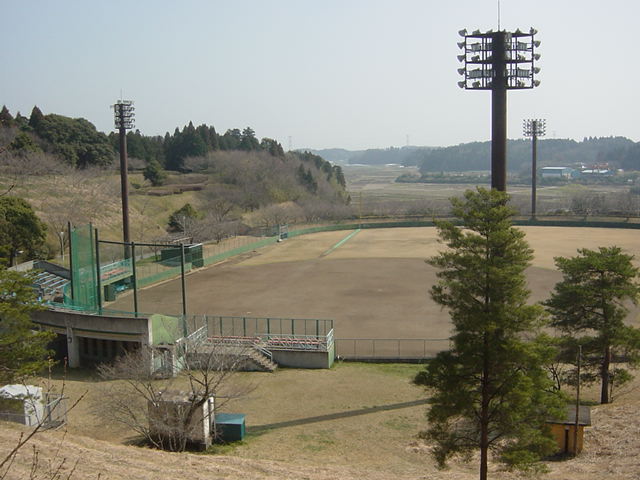 芝山公園野球場の写真です。