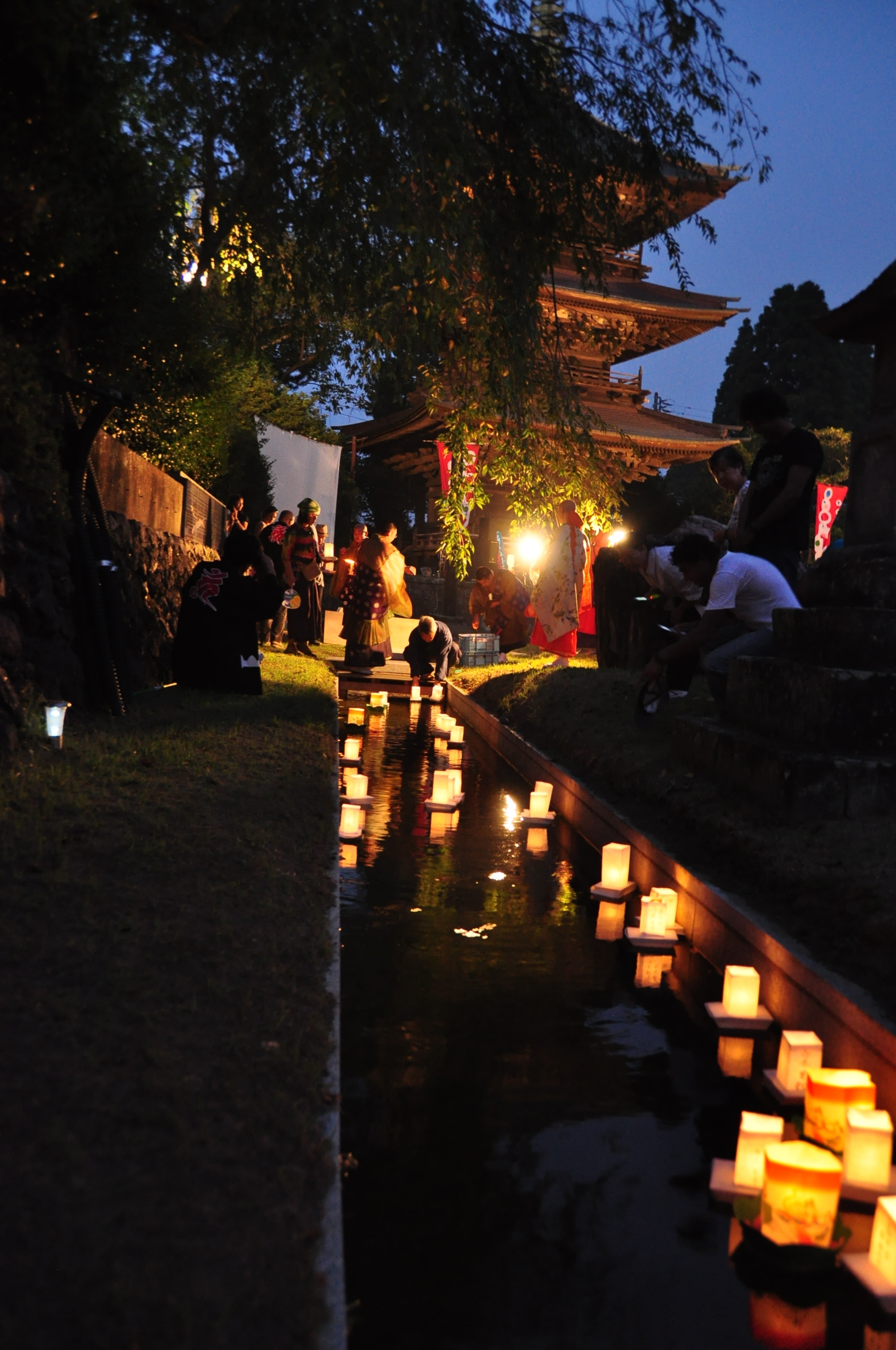 芝山仁王尊　十七夜講　写真