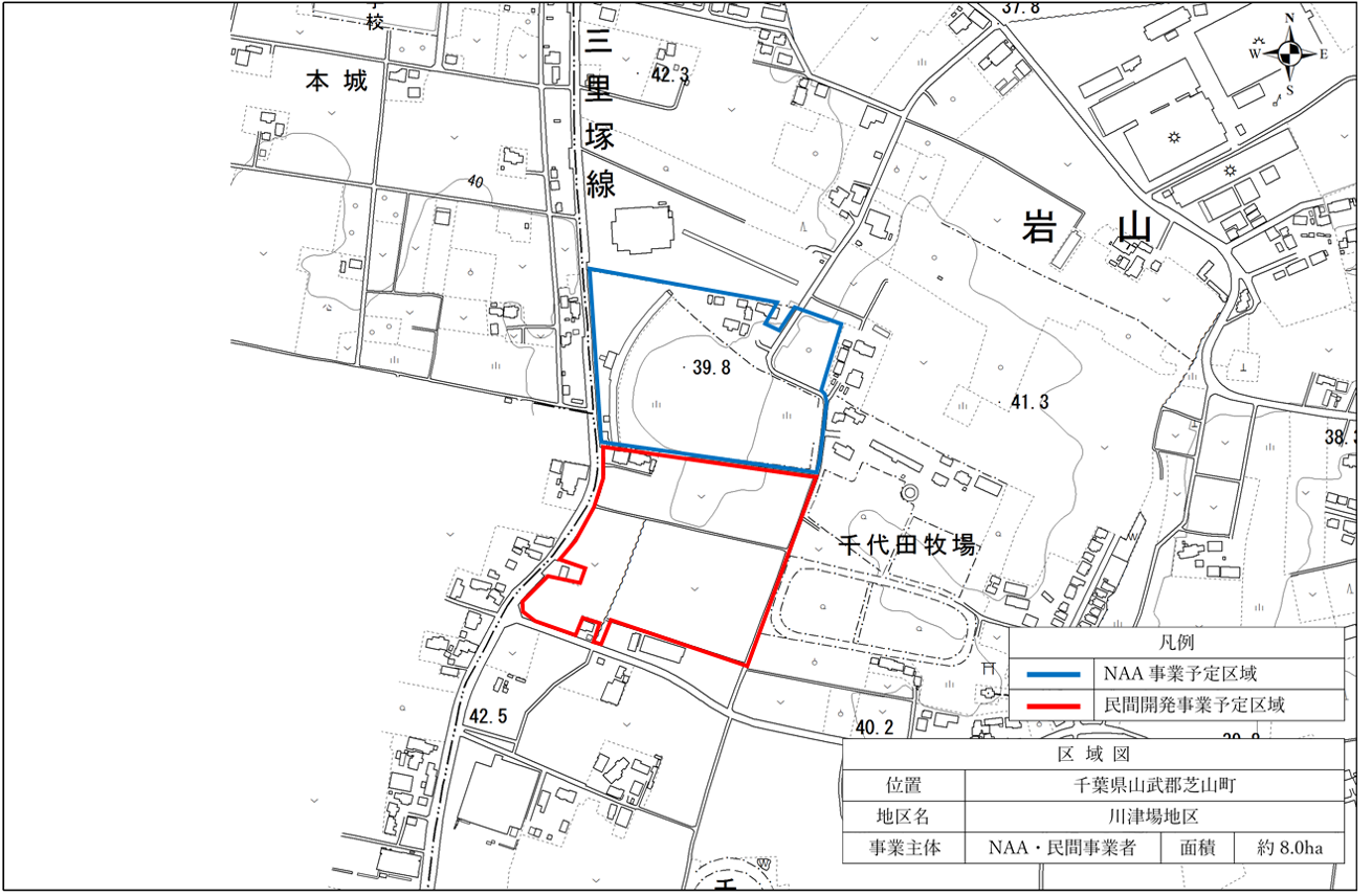 川津場事業区域